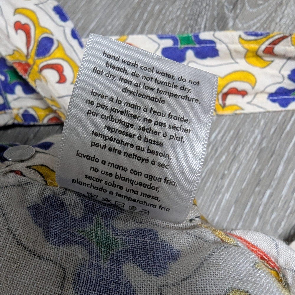 WeWoreWhat 100% Linen Shortalls Size M Romper Bib Overall - Picture 11 of 11